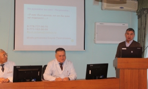 Встреча с коллегами НИИ травматологии и ортопедии в Астане